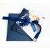 Dark Blue Invitation Card Laser Cut Paper Slay-up Holiday Card